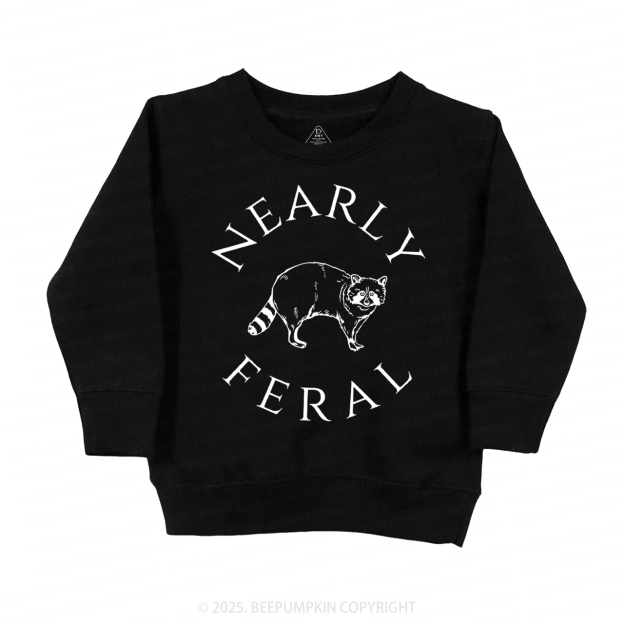 Nearly Feral Kid's Sweatshirt
