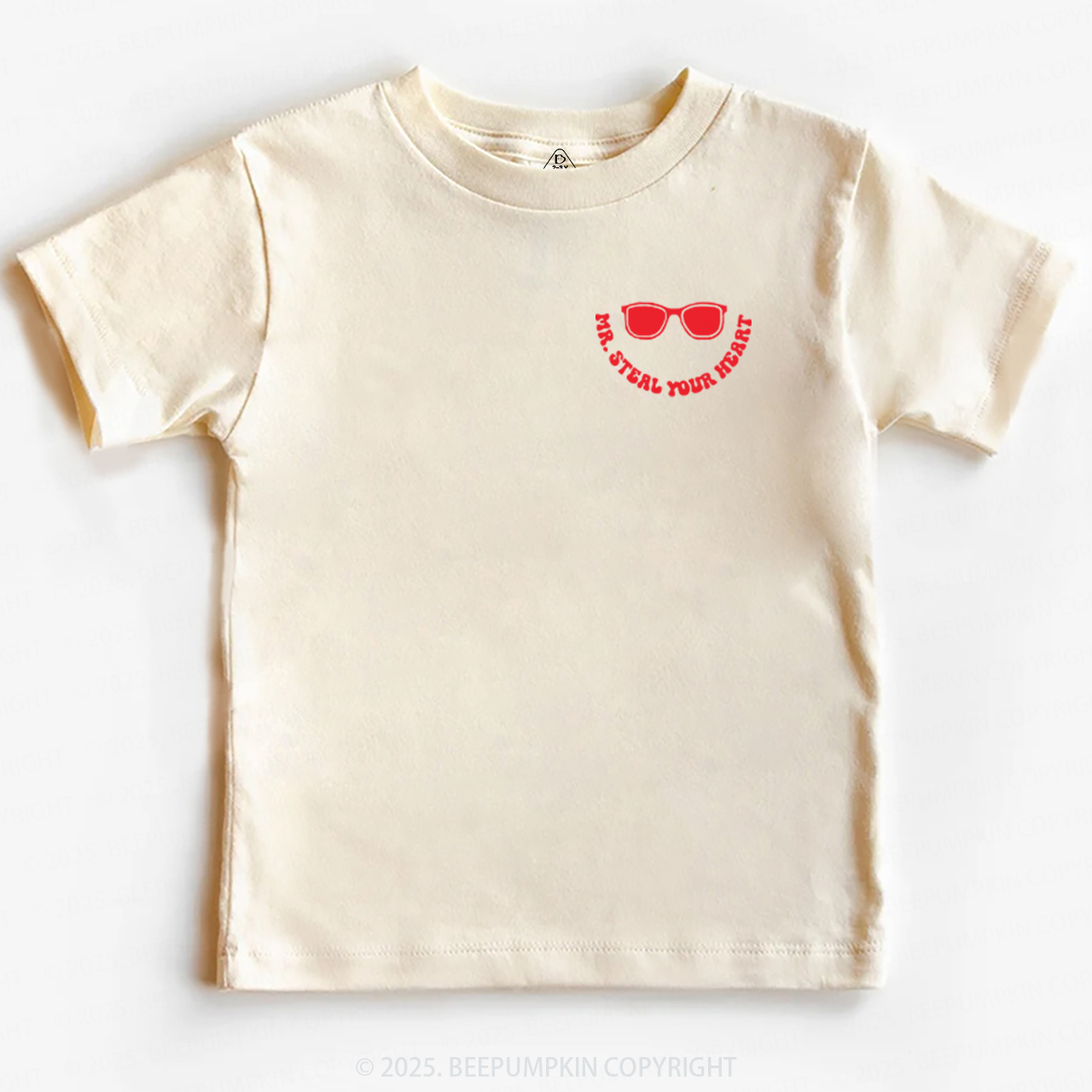 Mr Steal Your Heart Valentine's Day Toddler&Kid's Tees Beepumpkin