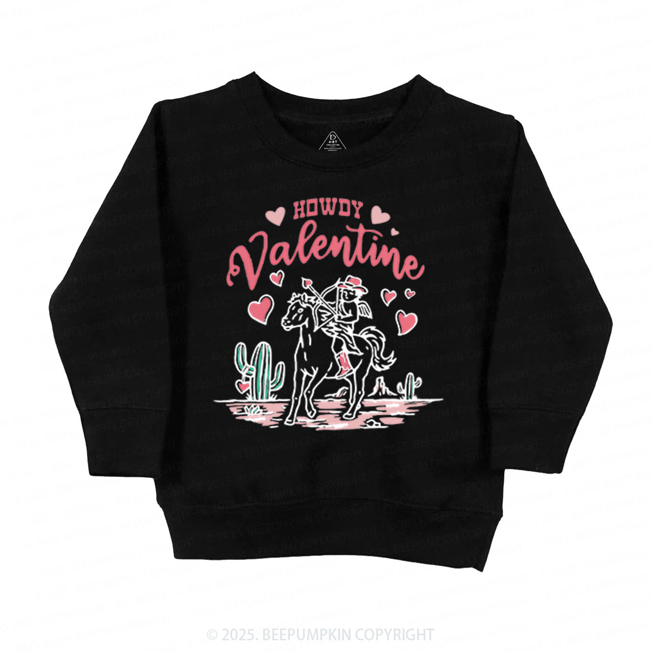Howdy Valentine Kid's Sweatshirt