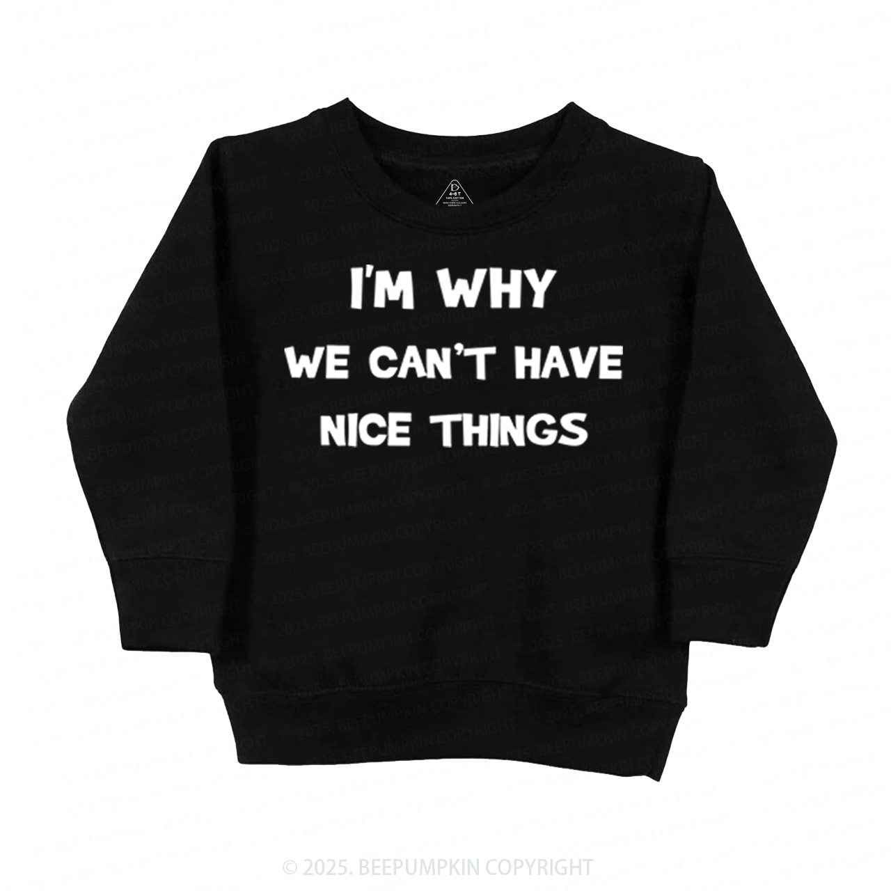 I'm Why We Can't Have Nice Things Kid's Sweatshirt
