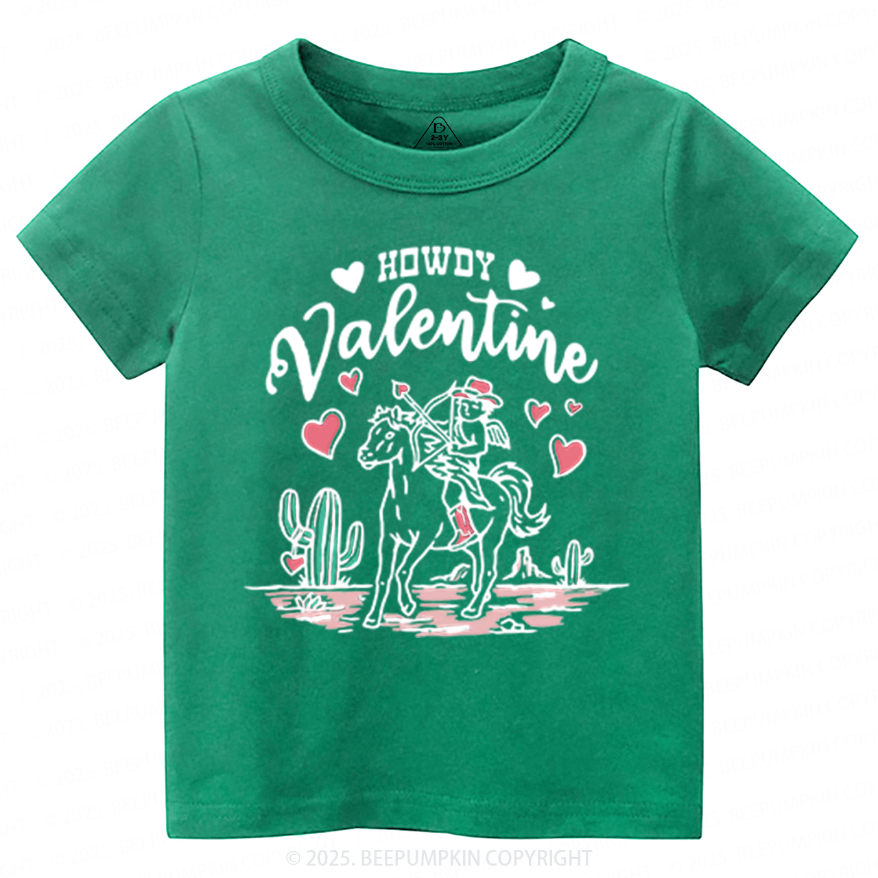 Howdy Valentine Toddler&Kid's Tees Beepumpkin