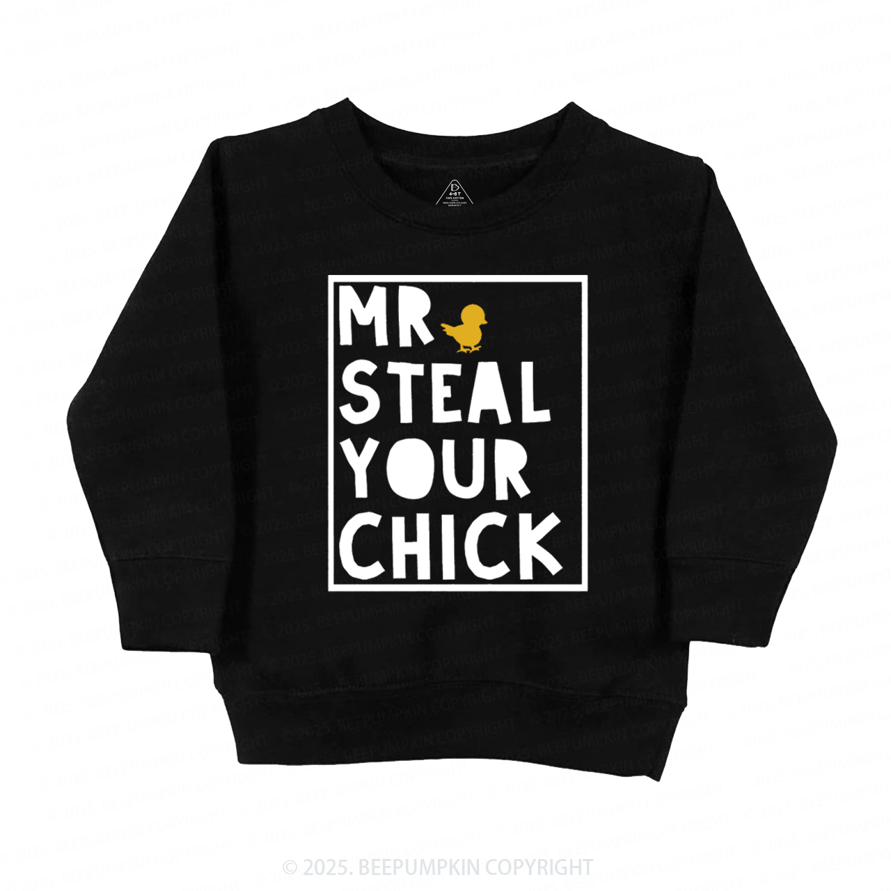 Mr Steal Your Chick Easter Kid's Sweatshirt