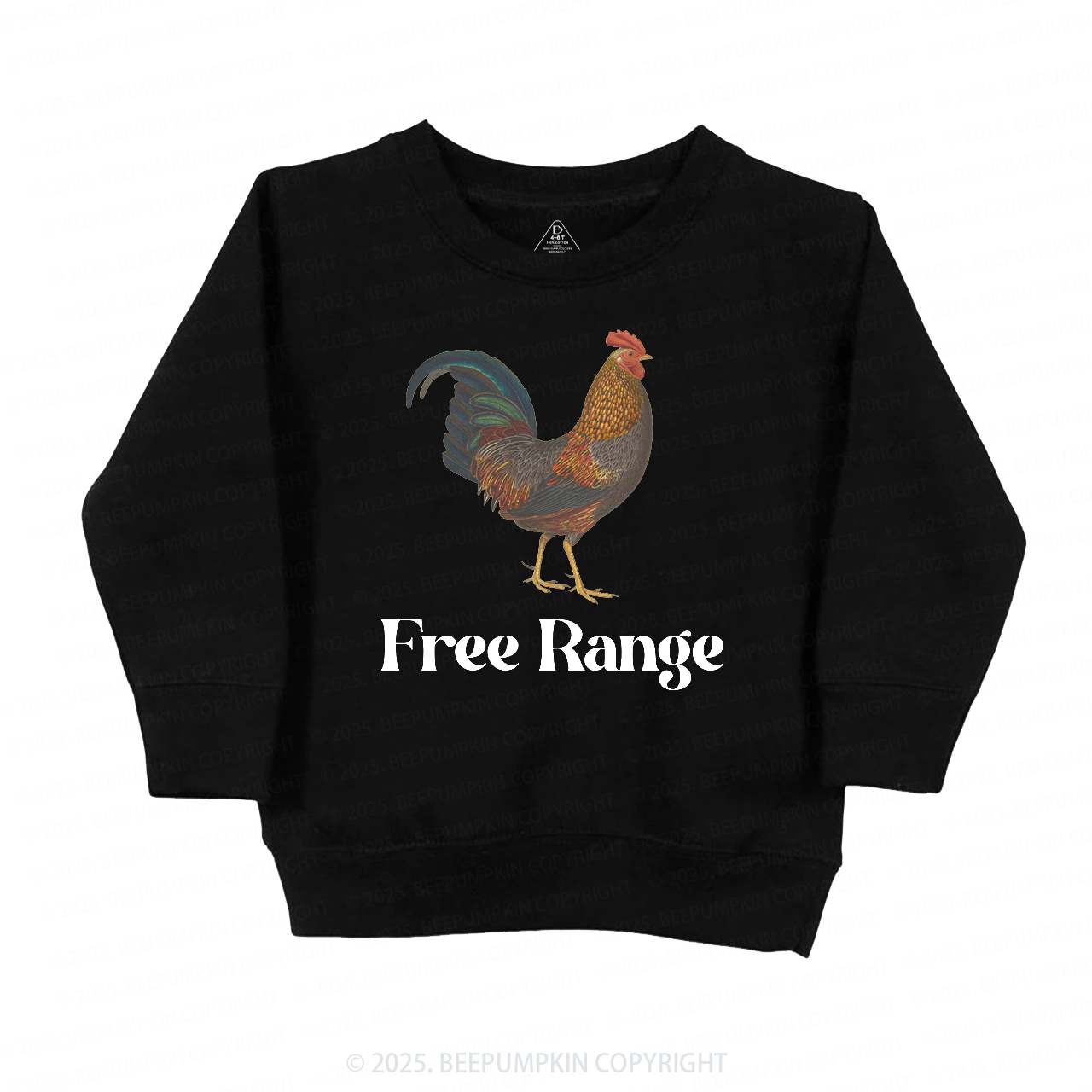 Free Range Chicken Kid's Sweatshirt