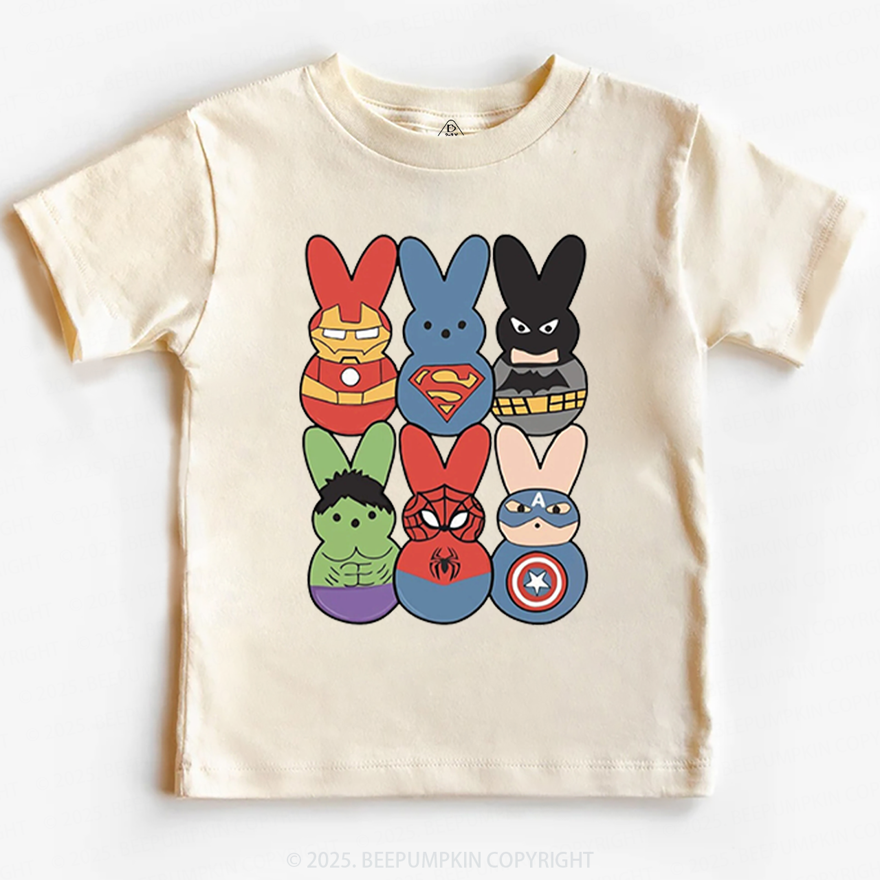 Heroes Easter Day Toddler&Kid's Tees Beepumpkin