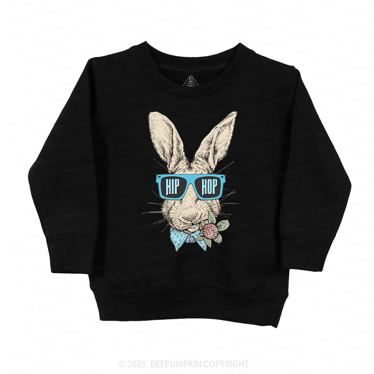 Hip Hop Bunny Kid's Sweatshirt