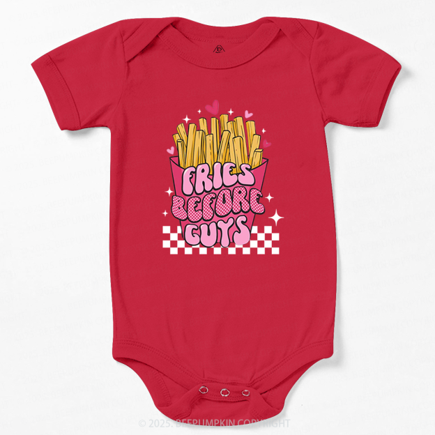 Fries Before Guys Bodysuit Beepumpkin