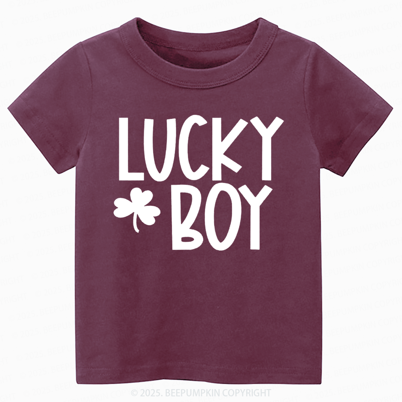Personalized Lucky Boy And Girl St.Patricks Day Toddler&Kid's Tees Beepumpkin