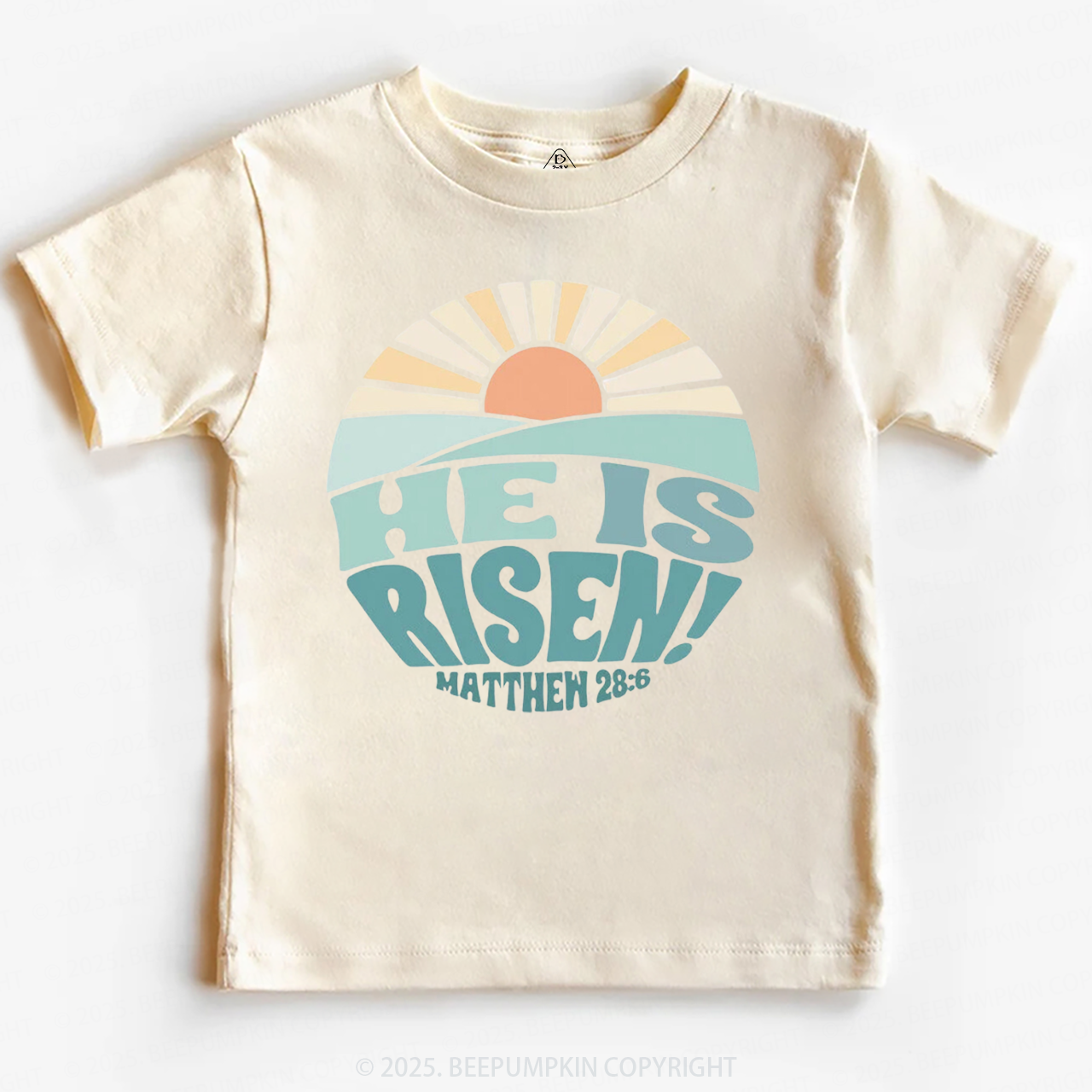 He is Risen Toddler&Kid's Tees Beepumpkin