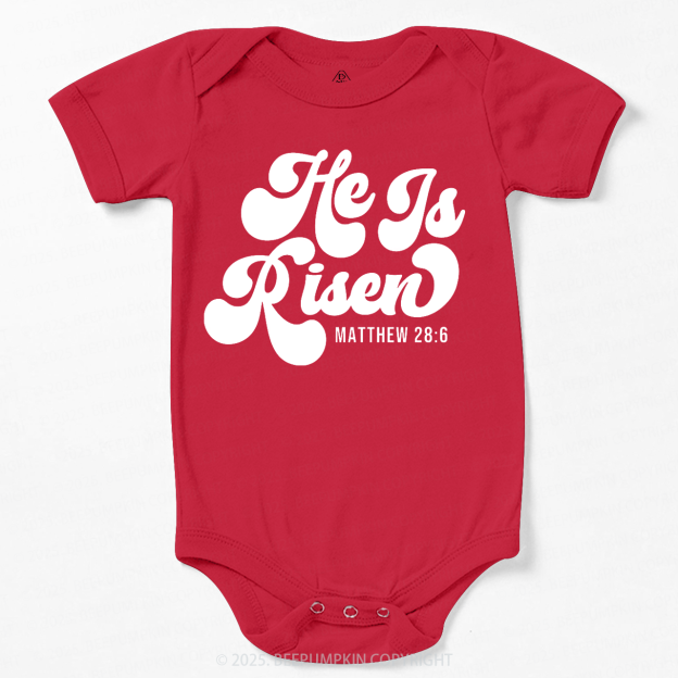 He Is Risen Bodysuit Beepumpkin 3