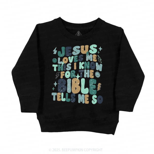 Jesus Loves Me Kid's Sweatshirt