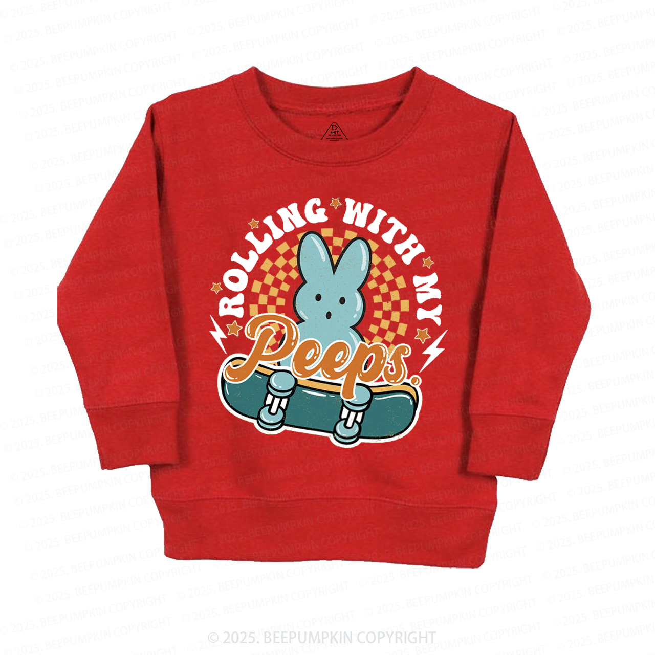 Rolling With My Peeps Kid's Sweatshirt