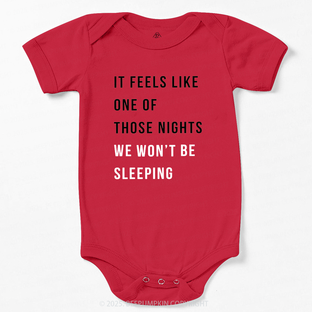 We Won't Be Sleeping Bodysuit Beepumpkin
