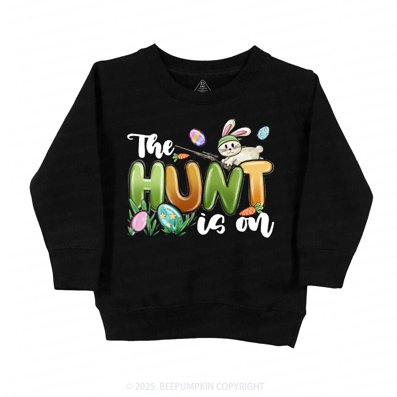 The Hunt Is On Easter Kid's Sweatshirt