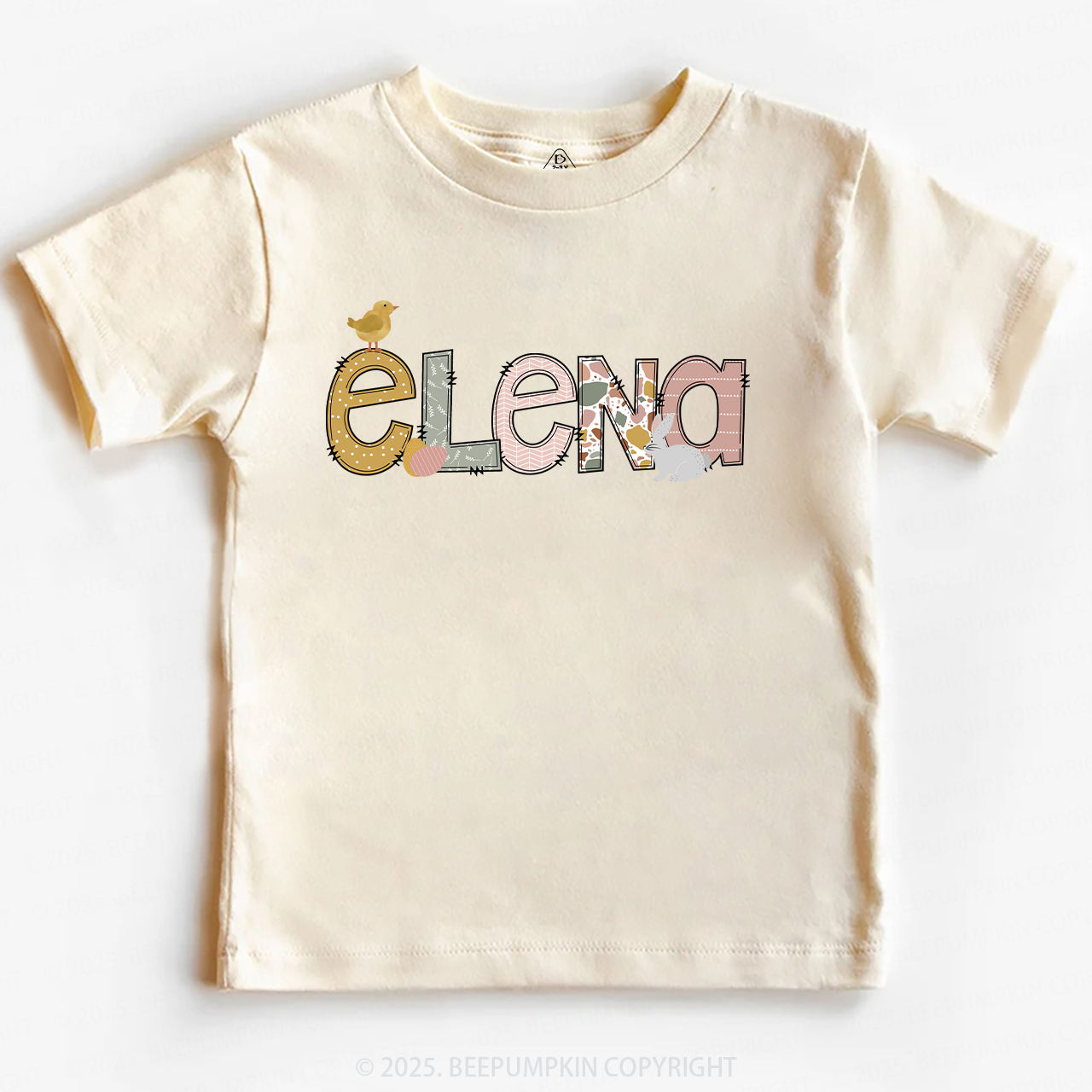 Personalized Name Easter Toddler&Kid's Tees Beepumpkin