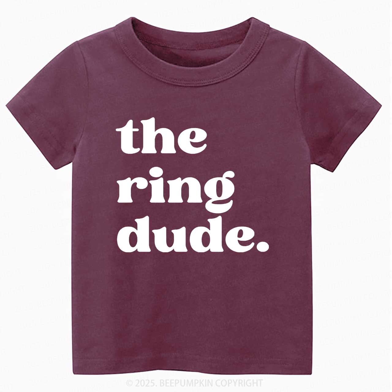 The Ring Dude Toddler&Kid's Tees Beepumpkin