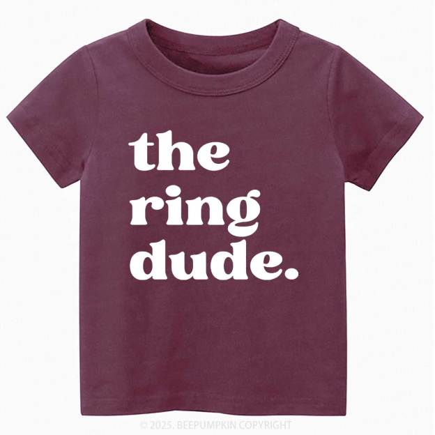 The Ring Dude Toddler&Kid's Tees Beepumpkin