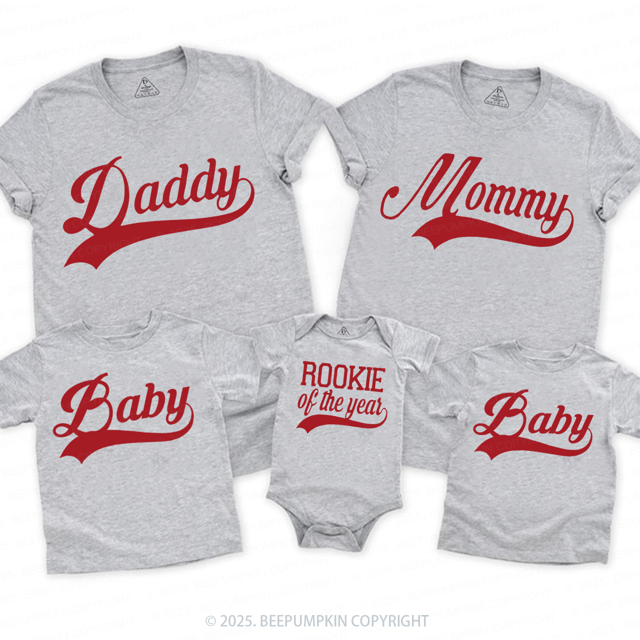 Personalized Rookie Of The Year Family Matching Tees Beepumpkin 2