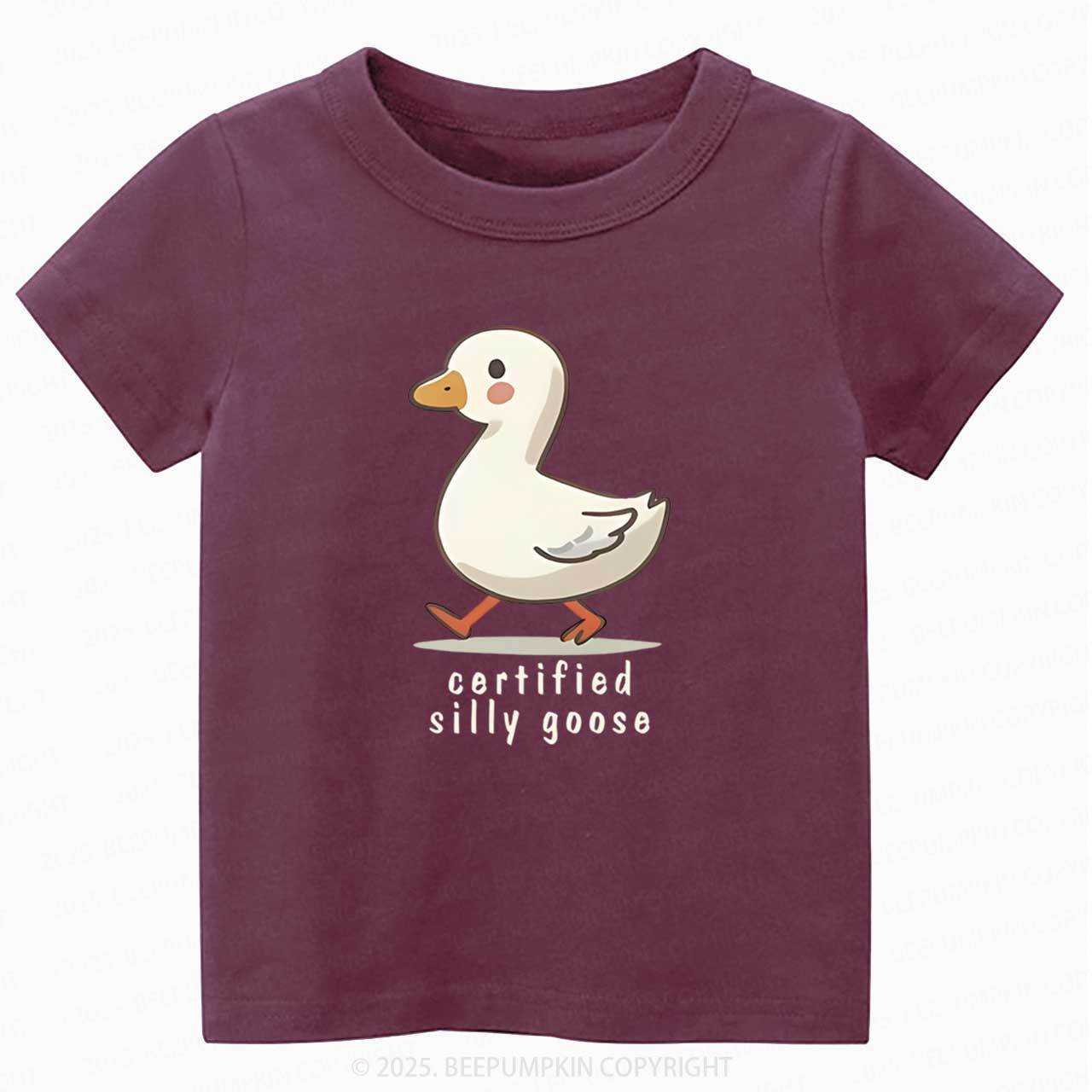 Certified Silly Goose Toddler&Kid's Tees Beepumpkin