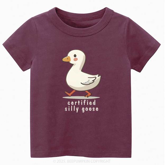Certified Silly Goose Toddler&Kid's Tees Beepumpkin