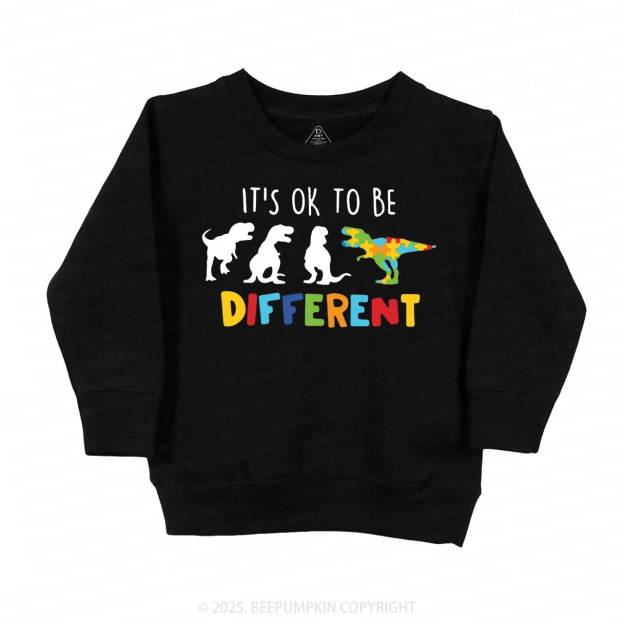 It's Ok To Be Different Kid's Sweatshirt
