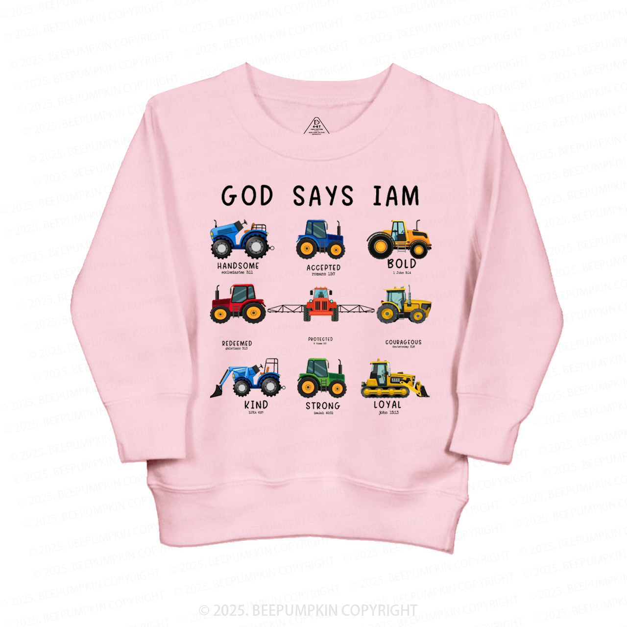 Good Says I Am Kid's Sweatshirt