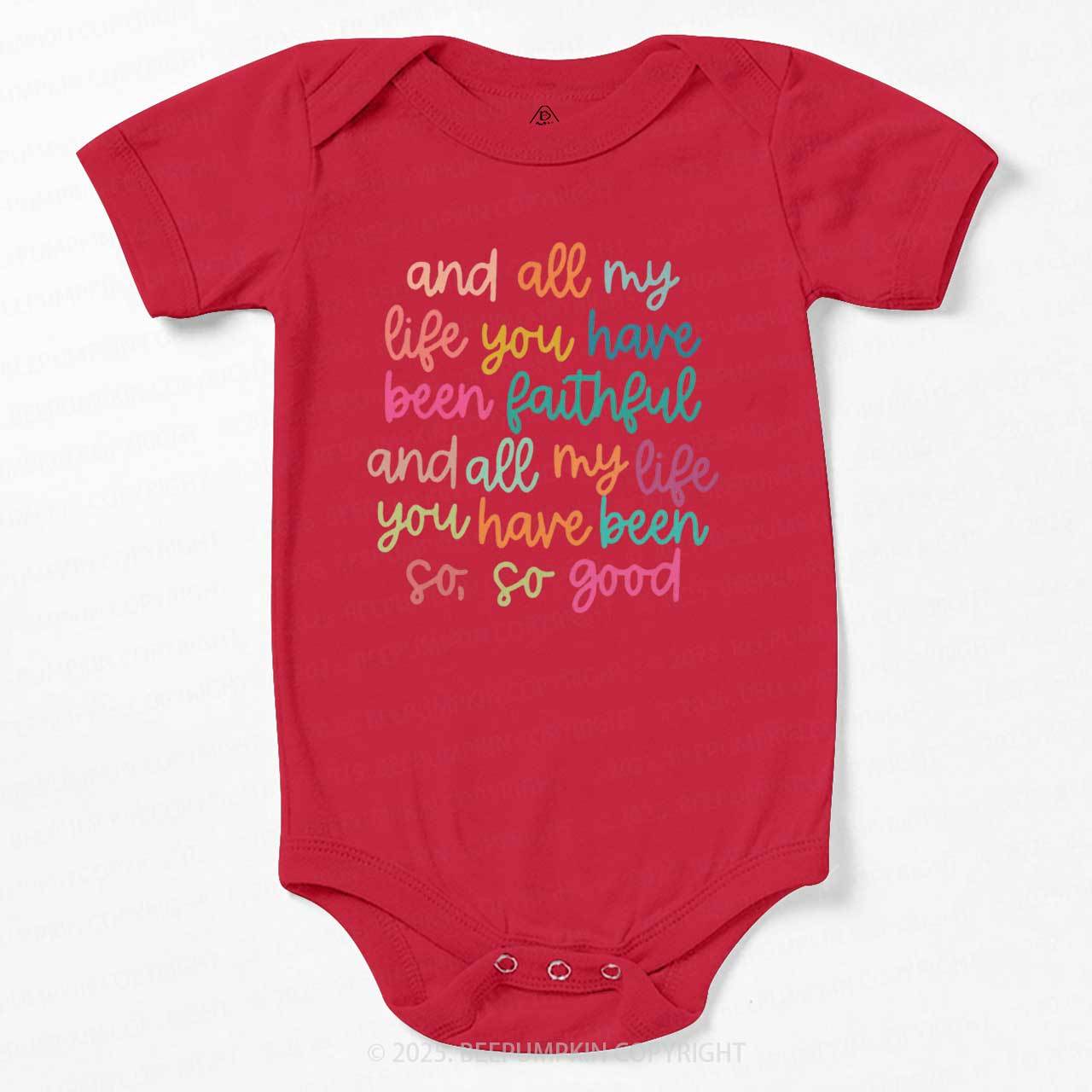 Psalm Bible Quote Bodysuit Beepumpkin