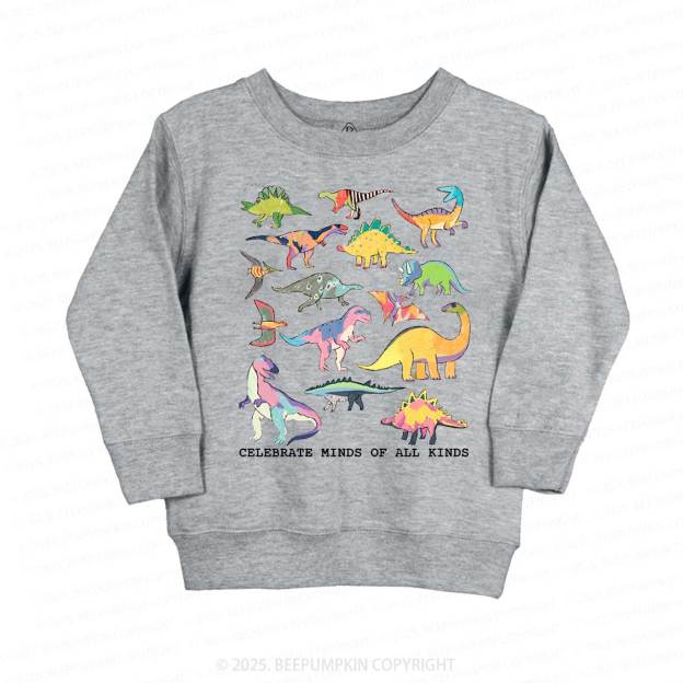 Celebrate Minds Of All Kinds Kid's Sweatshirt