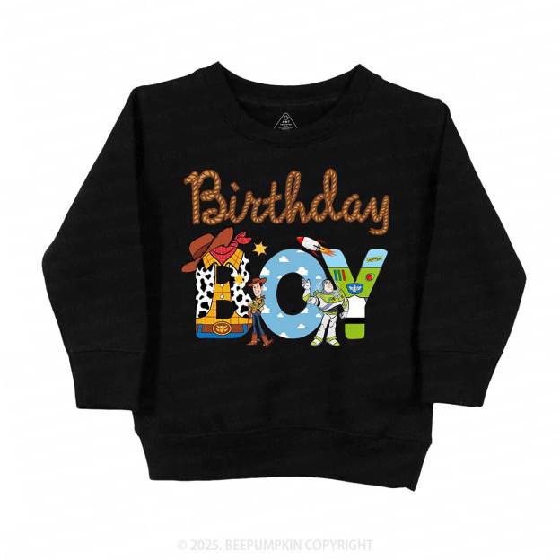 Personalized Birthday Kid's Sweatshirt