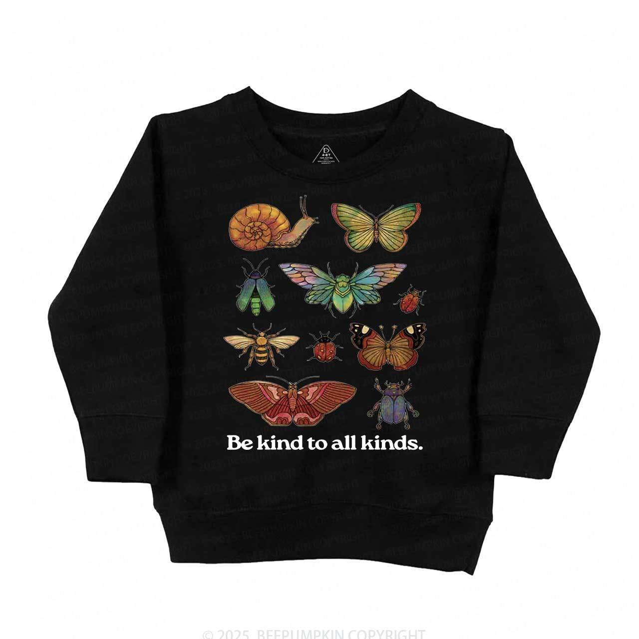 Be Kind To All Kinds Kid's Sweatshirt