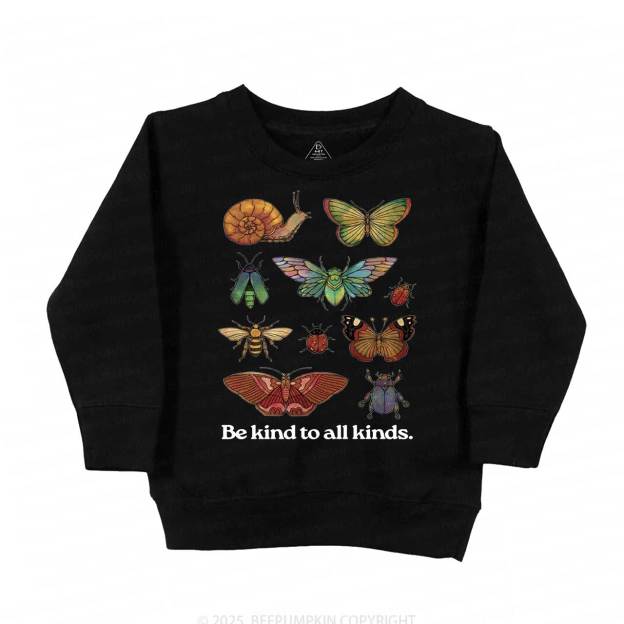 Be Kind To All Kinds Kid's Sweatshirt