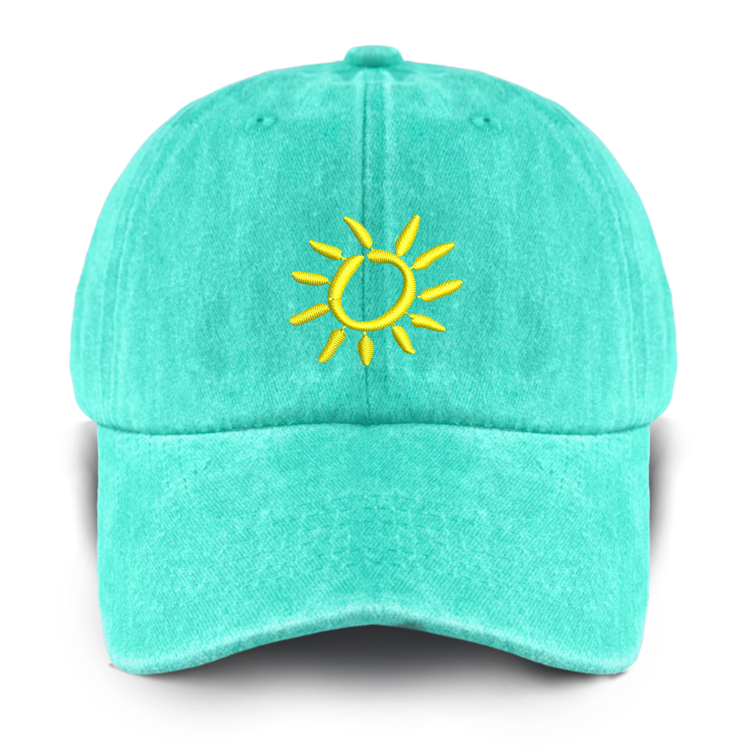 Little Sun Washed Baseball Cap For Kids