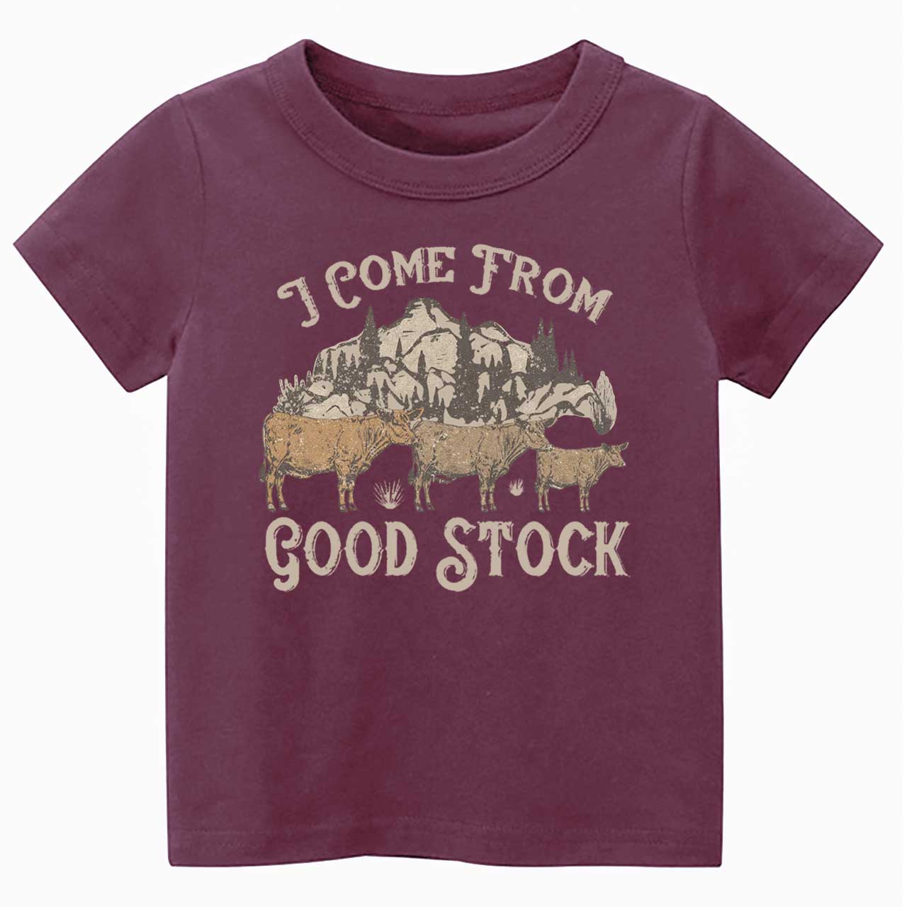 I Come From Good Stock Toddler&Kid's Tees Beepumpkin
