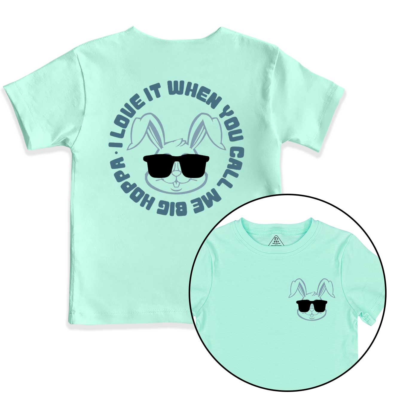Sunglasses Bunny Toddler&Kid's Tees Beepumpkin