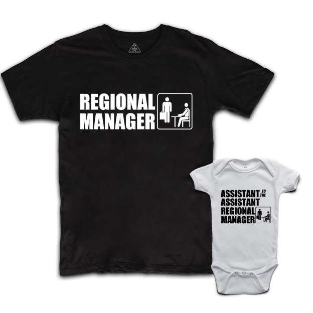 Regional Manager Shirts For Dad And Me
