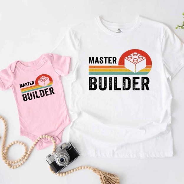Master Builder Dad&Me Matching Shirts 
