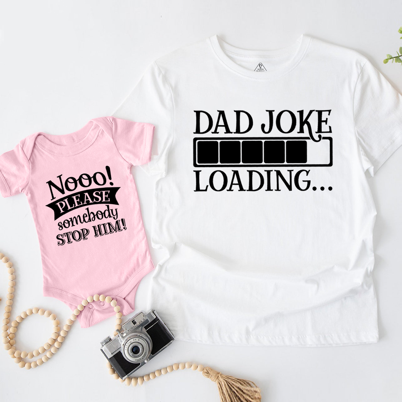 Dad Joke Loading... Dad&Me Matching Shirts