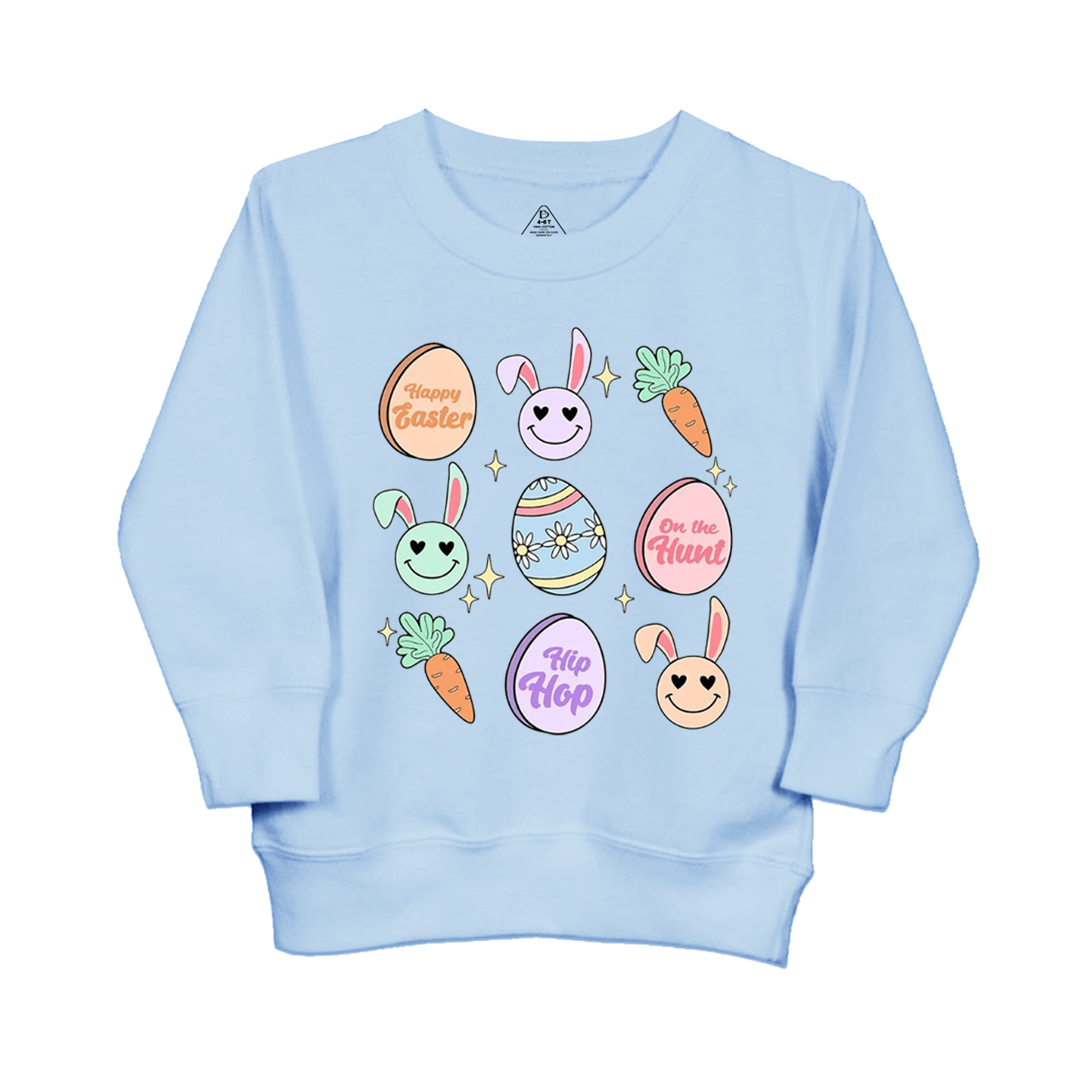 Smiley Bunny Kid's Sweatshirt