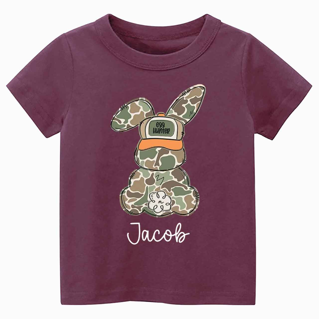 Egg Hunter Bunny Toddler&Kid's Tees Beepumpkin