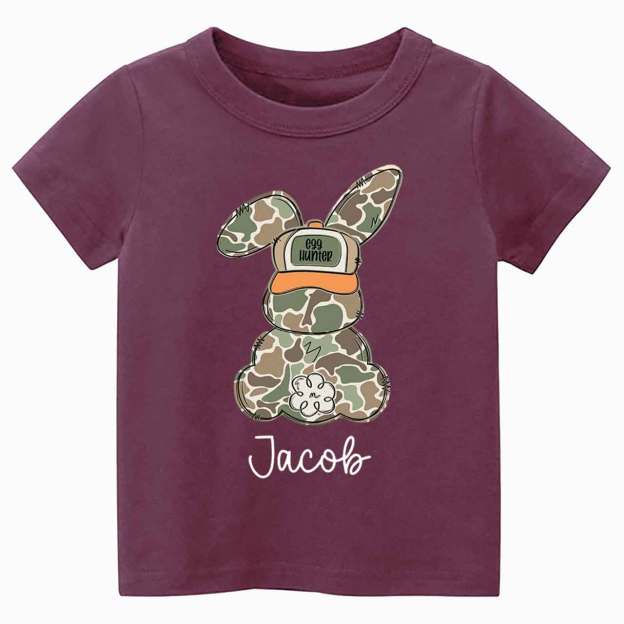 Egg Hunter Bunny Toddler&Kid's Tees Beepumpkin