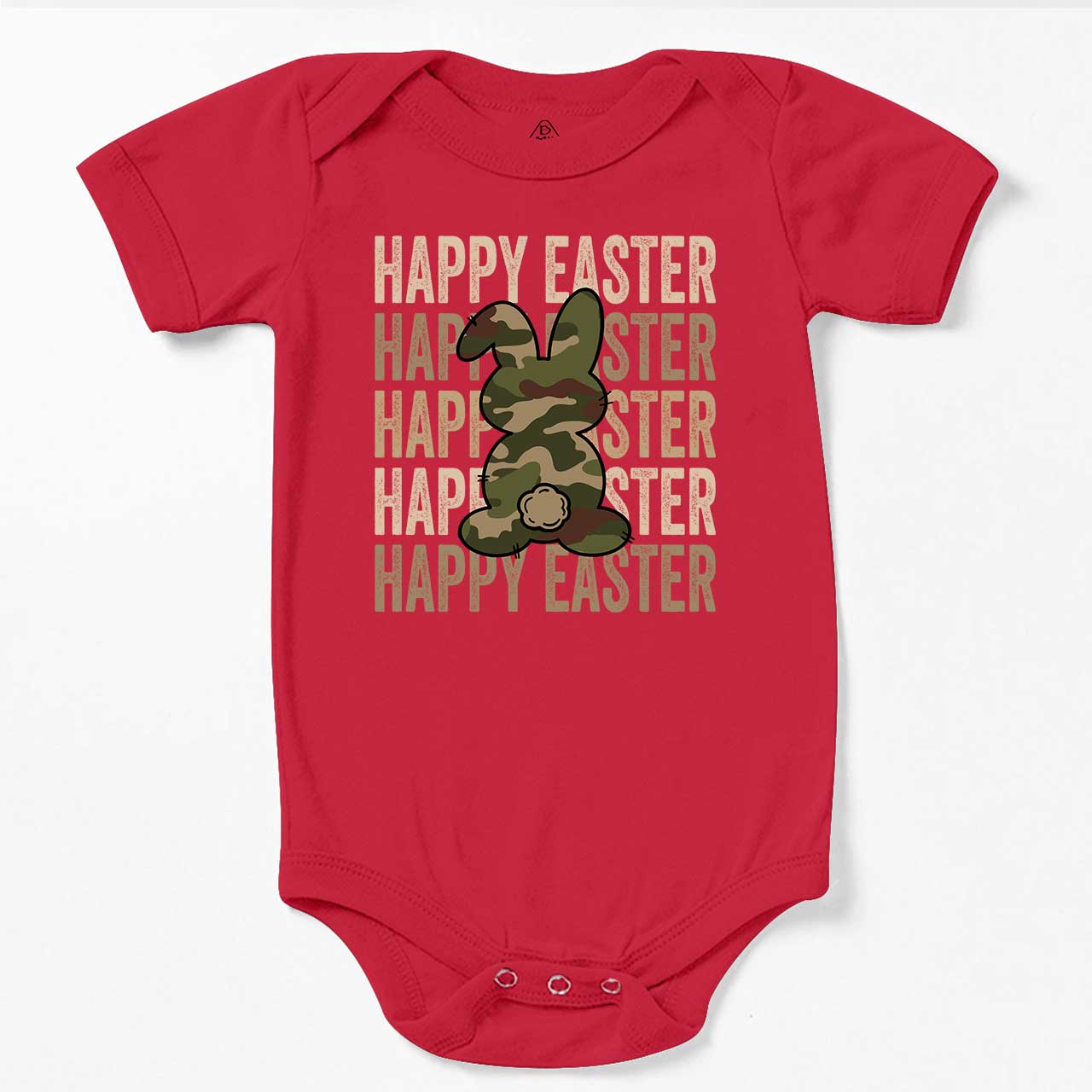 Easter Camouflage Happy Bunny Bodysuit Beepumpkin