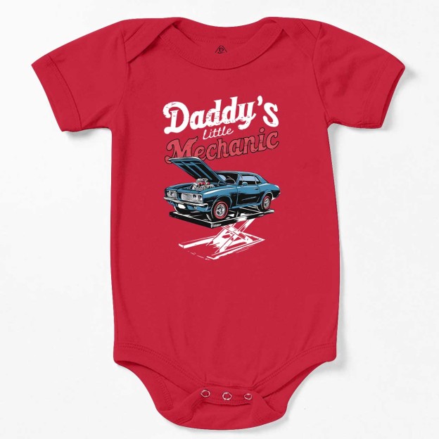 Daddy's Little Mechanic Bodysuit Beepumpkin