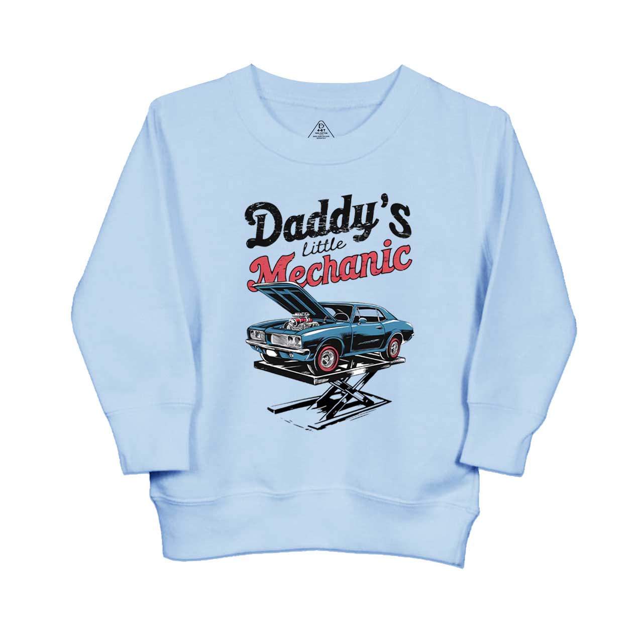 Daddy's Little Mechanic Kid's Sweatshirt