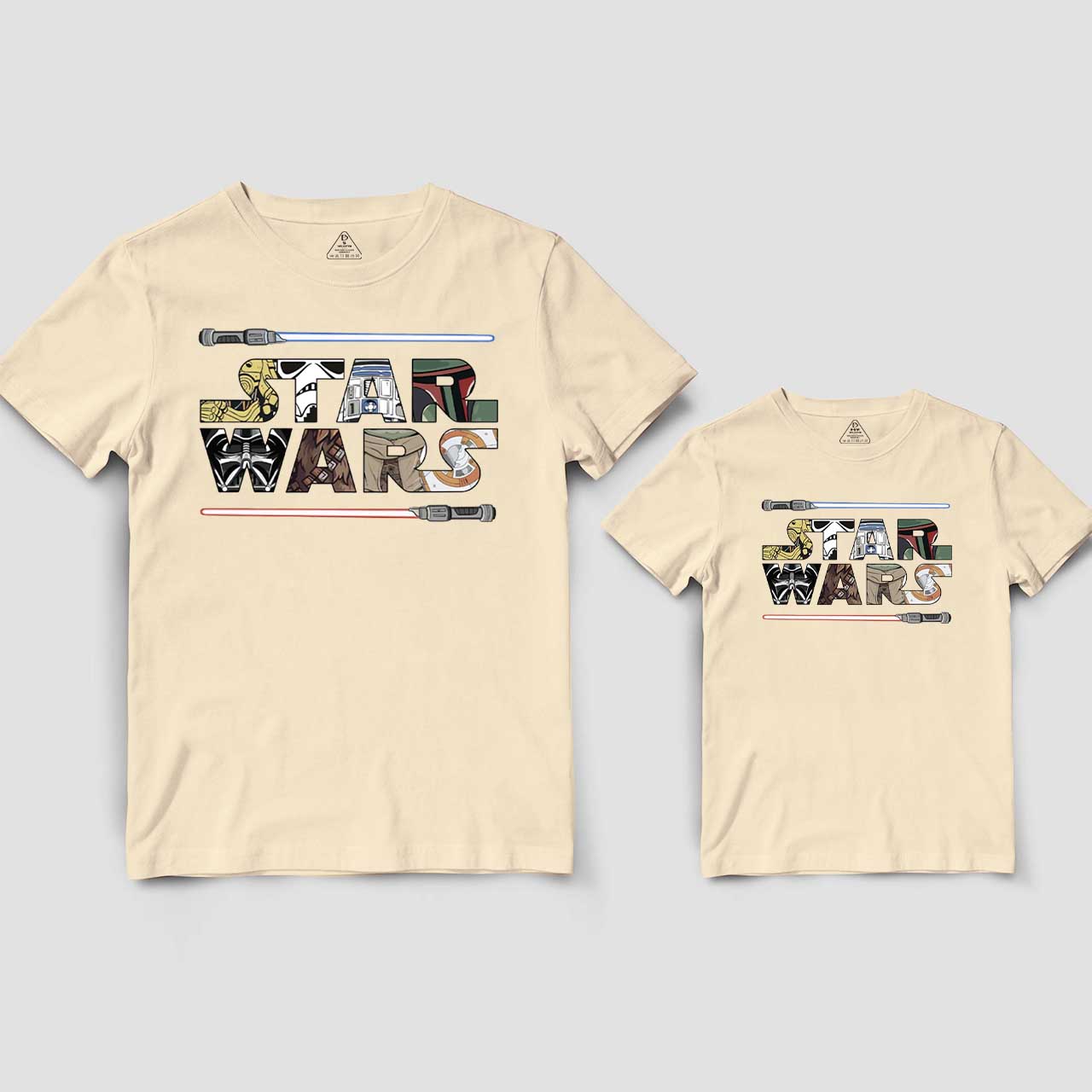 SW Two Sided Dad&Me Matching Shirts