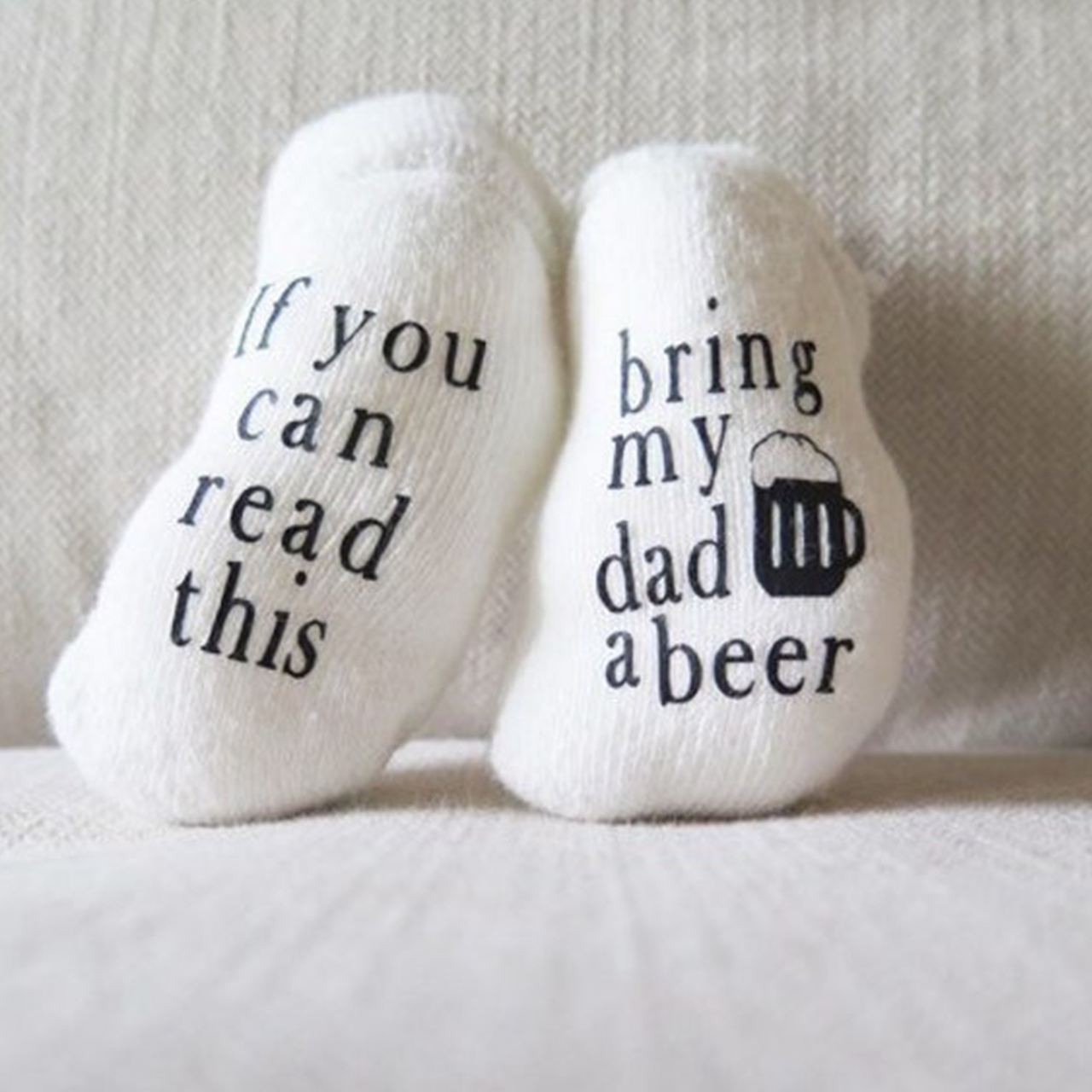 If You Can Read This Baby Socks, Beer Gifts For Dad