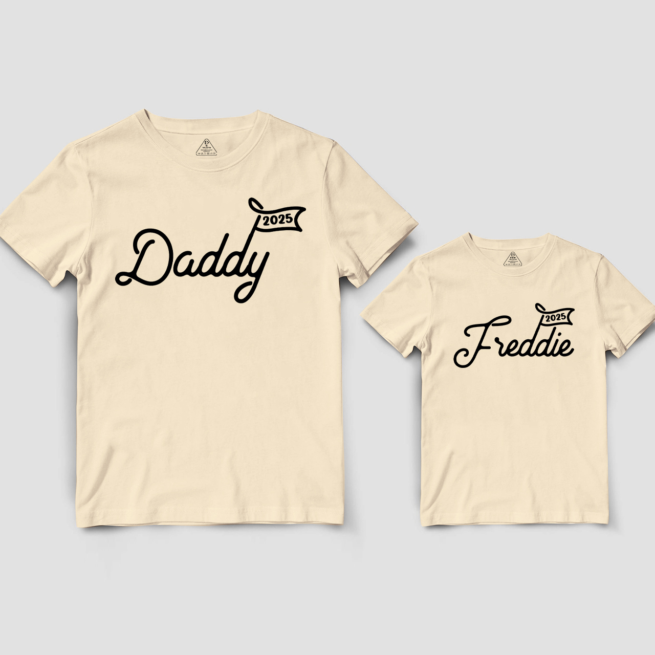 Personalized Daddy And Me Matching T-Shirts