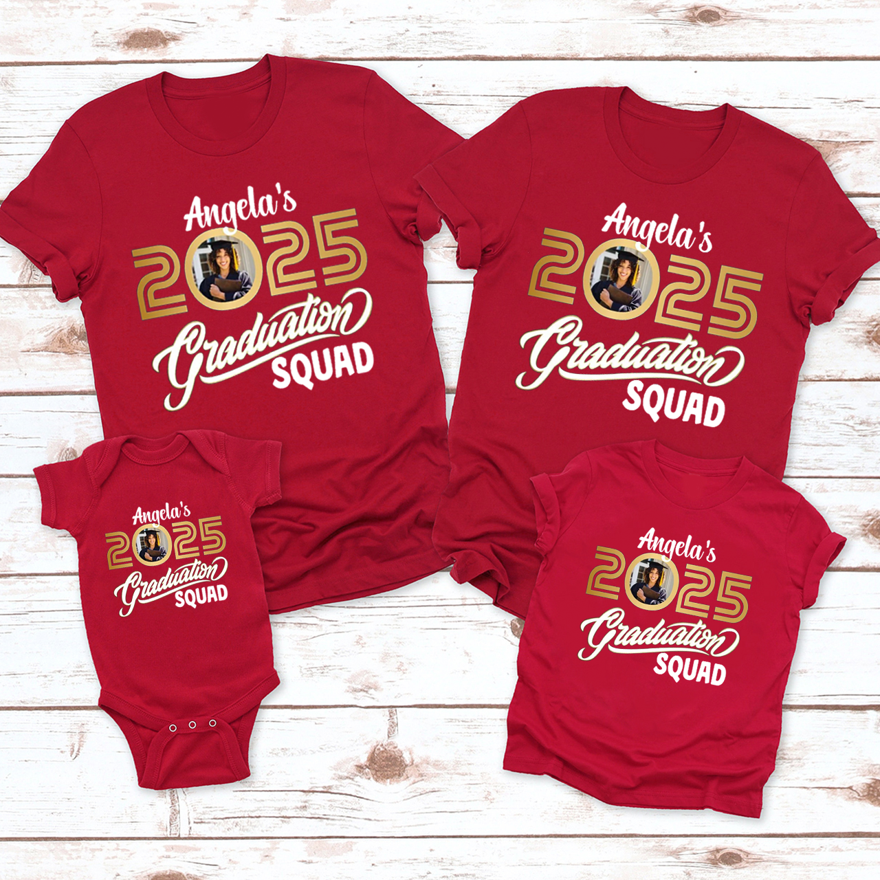 Personalized Photo Graduation 2025 Shirts
