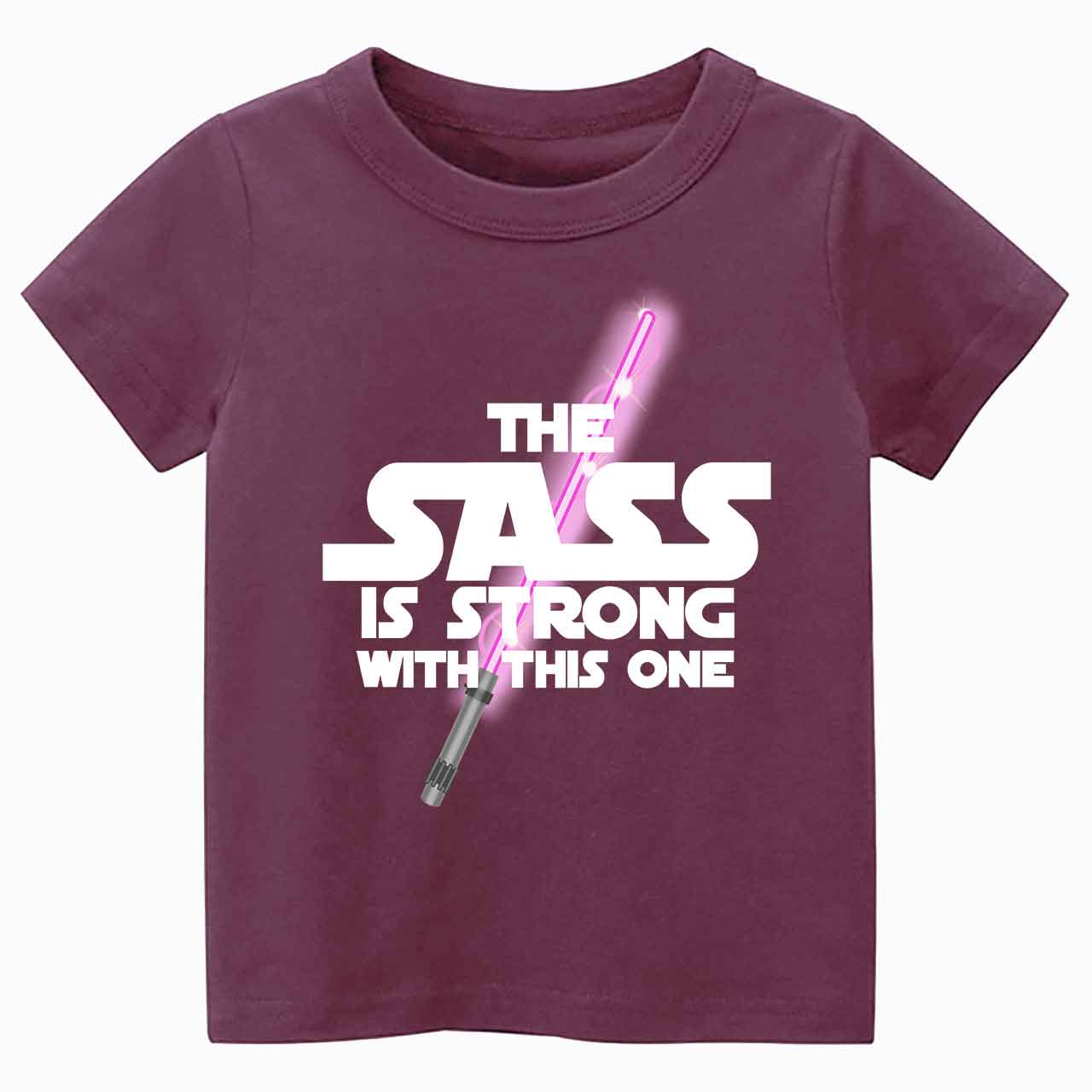 The Sass Is Strong With This One Toddler&Kid's Tees Beepumpkin 7