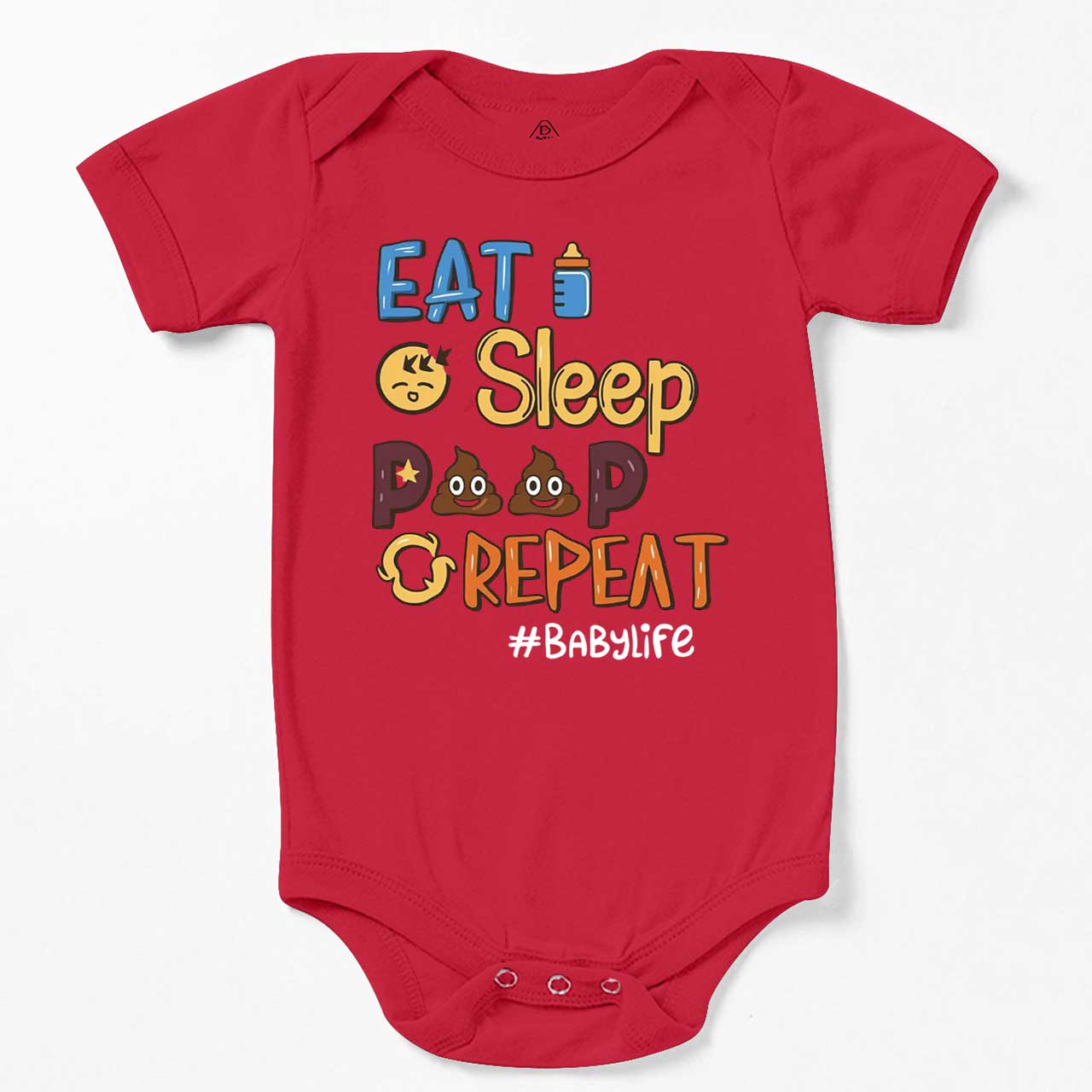 Eat Sleep Poop Repeat Bodysuit Beepumpkin 7