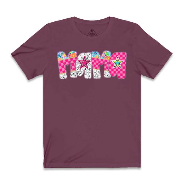Vibrant And Playful Mama T-Shirts