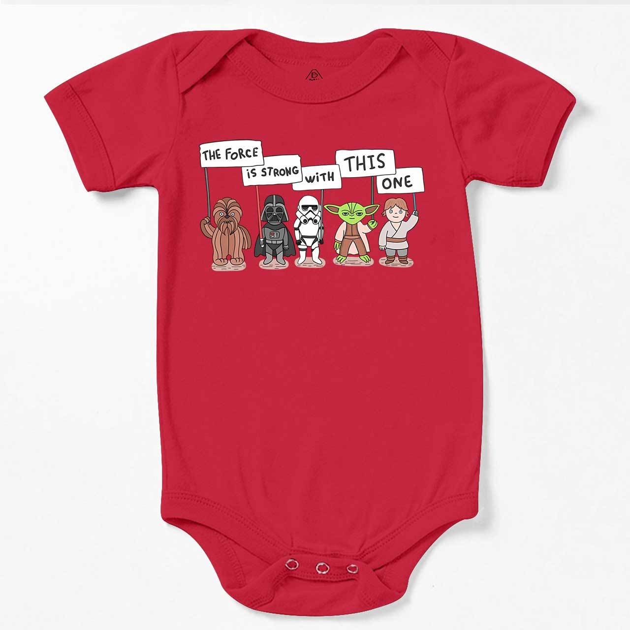 The Force Is Strong With This One Bodysuit Beepumpkin